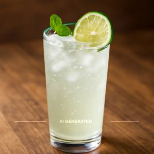 Fresh lime soda