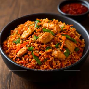 Chicken Schezwan Fried Rice