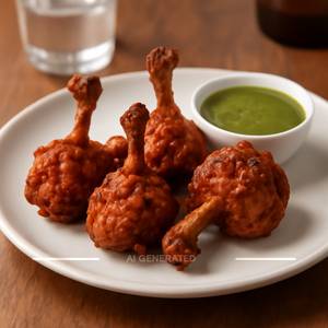 Chicken lollipop fried