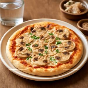6" Mushroom Pizza