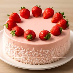 Strawberry Normal Cake [1 kg]