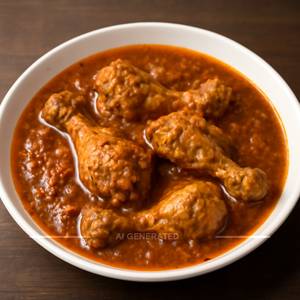Chicken masala plate