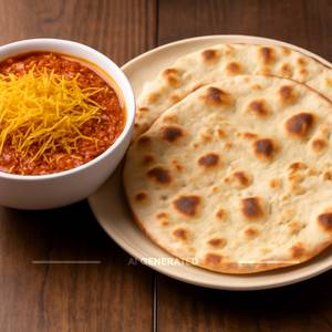 Shev Bhaji + 4 Tandoori roti