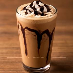 Double choco cold coffee