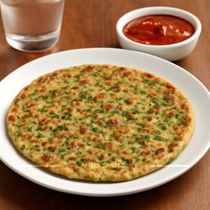 Green Chilli Paratha