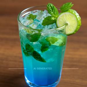 Blue Curacao Mojito [250 Ml]