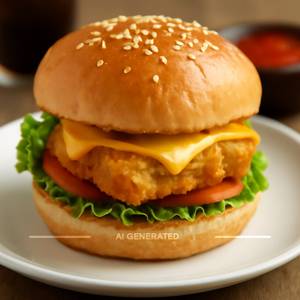 Cheese Paneer Burger