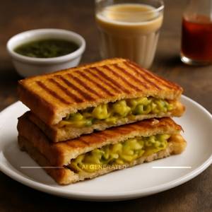 Aloo masala sandwich
