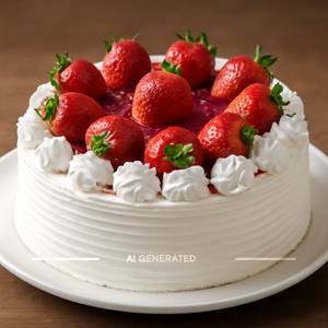 Strawberry Cake 1 Kg  