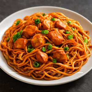 Schezwan Chicken Noodles
