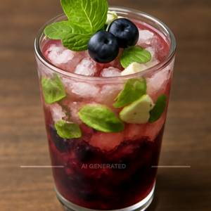 Blue Berry Mojito
