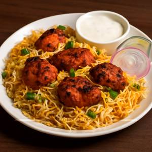 Chicken tikka biryani full
