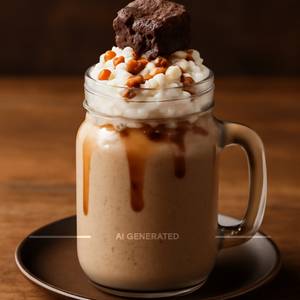 Brownie Caramel Shake