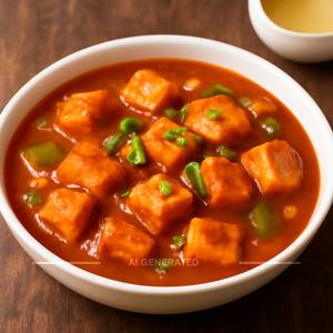 Paneer manchurian gravy