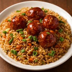 Manchurian fried rice