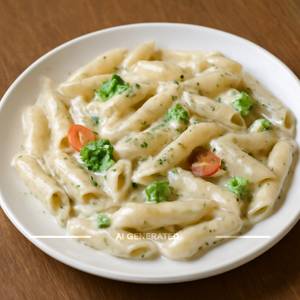White Sauce Penne Pasta