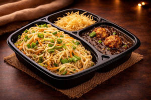 Veg Hakka Noodles Meal