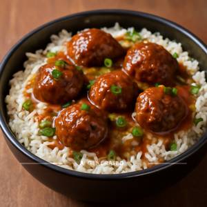 Manchurian Rice Bowl