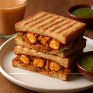 Paneer Tikka Sandwich