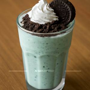 Mint Oreo Crumble Belgian Shake