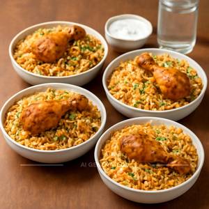 Chicken Hyderabadi Biryani (Pack of 4)                            