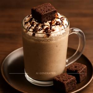 Hazelnut Brownie Shake