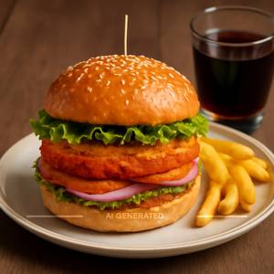 Peri Peri Veg Burger