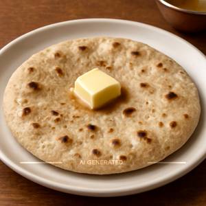 Tawa Chapati With Butter