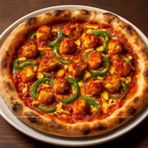Bbq Paneer Pizza