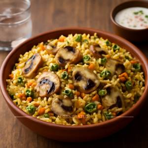 Mushroom Biryani