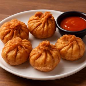 Chicken Fried Momos [5 Pieces] 