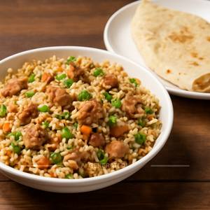1 Chicken Fried Rice (3 pcs) + 1 Rumali Roti (1 Pc)
