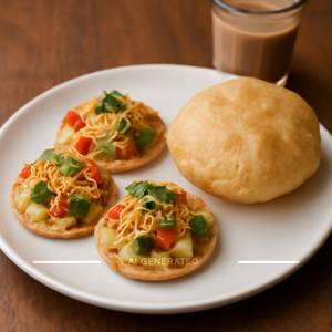 Sev Batata Puri