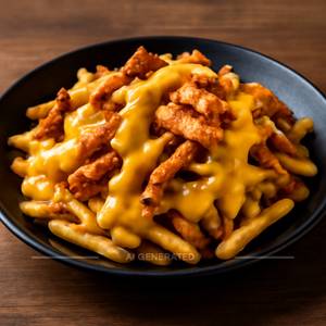 Chicken cheese fries