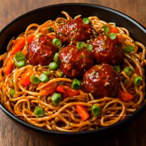 Manchurian Noodles