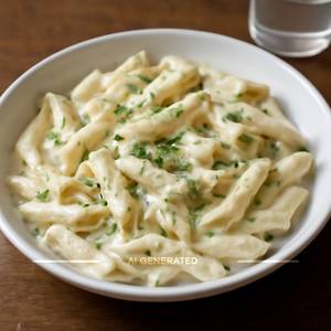 Penne Alfredo ( White Sauce Pasta )