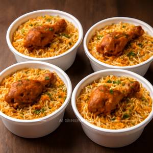 Chicken Masala Biryani (Pack of 4)