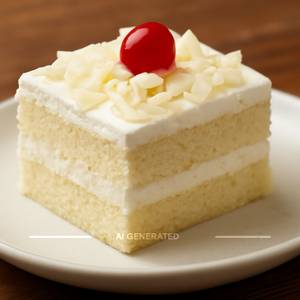 White forest pastry