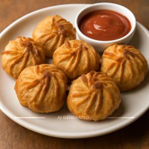 Paneer Momos Fried