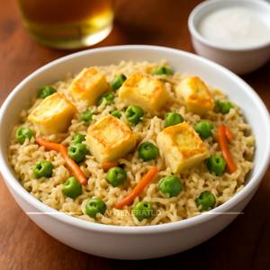 Jain paneer pulav