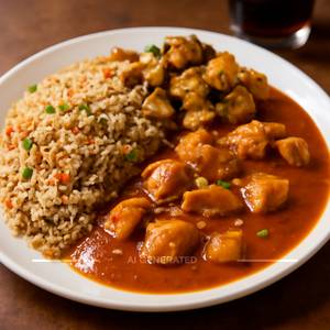 Chicken triple rice