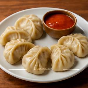 Veg steamed momos