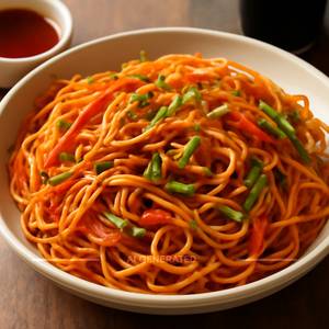 Garlic Schezwan Noodles