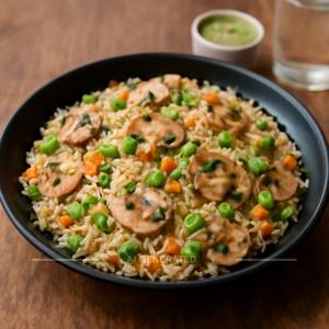 Mushroom fried rice