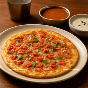 Butter Tomato Uttappam