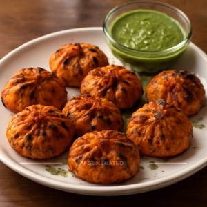 Chicken Tandoori Momos [7 Pieces]