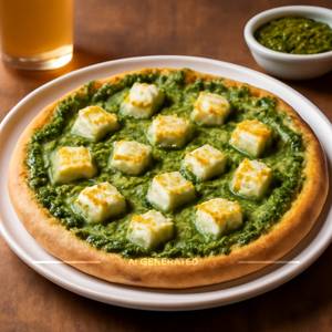 Pesto Paneer Pizza