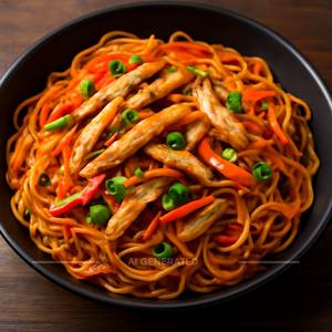 Chicken Shezwan Hakka Noodles