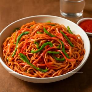 Schezwan noodles