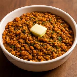 Dry Dal in Butter
